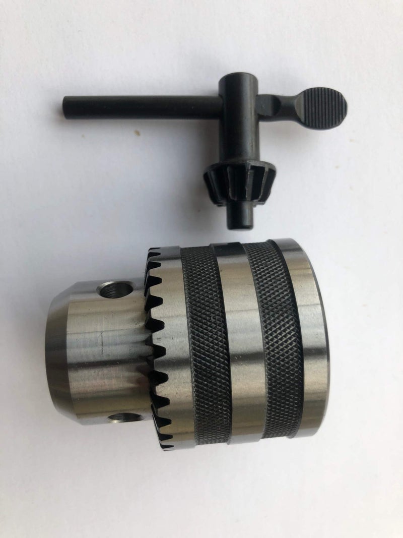 LLDSIMEX 1/32-1/2 INCH JT33 Heavy Duty Drill Chuck With Key - Image 4